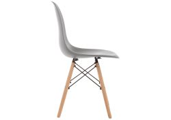 Пластиковый стул Eames PC-015 серый