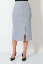Юбка И 002/серый