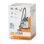 Dexter Промышленный пылесос 20 л, 1400 Вт