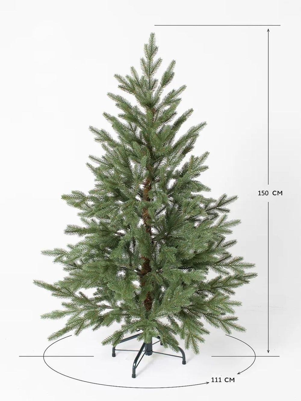 Ель искусственная «НОРДМАН» (Литая хвоя) от 1.2 до 2.4 м