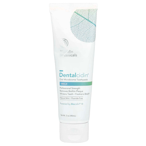 Biocidin Botanicals, Dentalcidin®, Oral Microbiome Toothpaste, Natural Mint, 3 oz (90 ml)