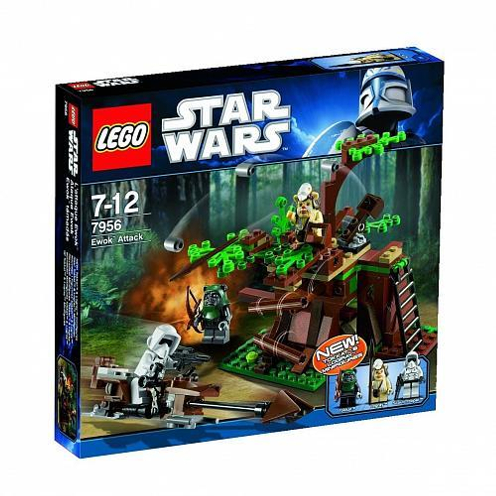 LEGO Star Wars: Атака эвоков 7956 — Ewok Attack — Лего Звездные войны Стар Ворз