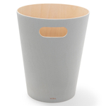 Корзина для мусора woodrow, 7,5 л, светло-серая