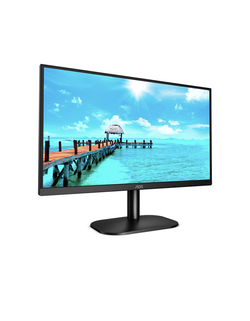 Монитор 23,8" AOC 24B2XH/EU 1920x1080, LED, 16:9, IPS, 250cd, 1000:1, 20M:1, 4ms, 178/178, VGA, HDMI, 75Hz, Tilt, Внеш, VESA, Black, 3y