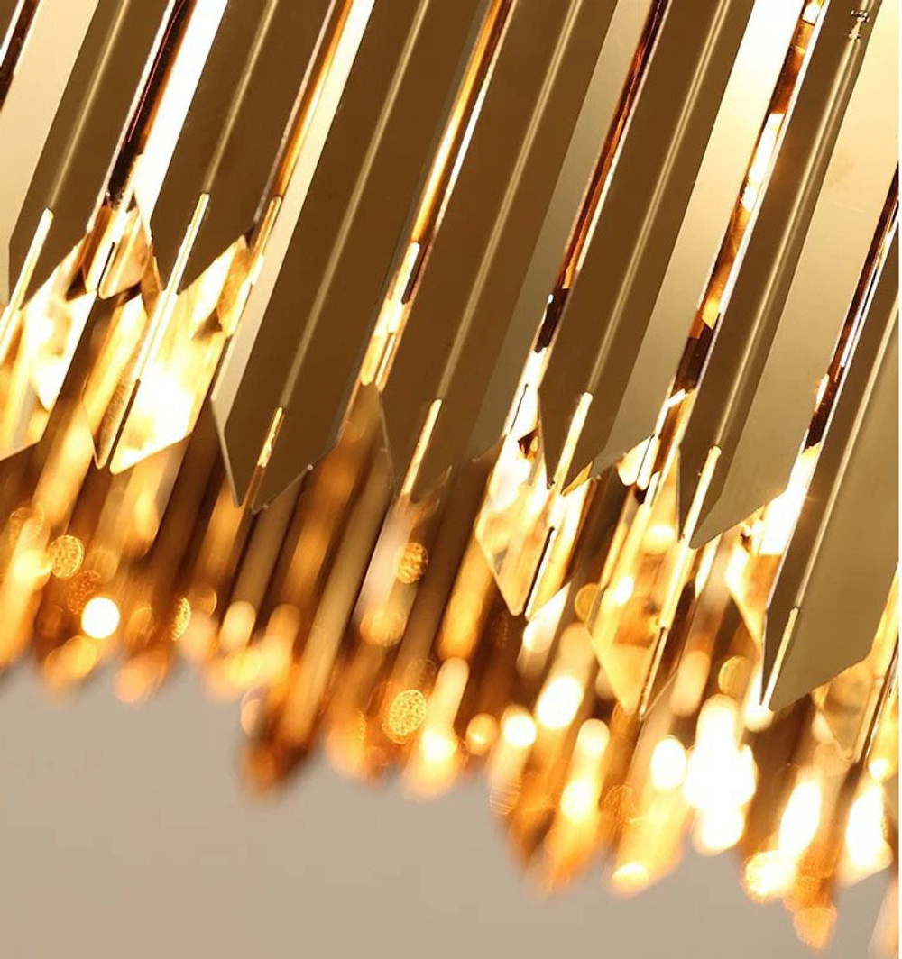 Pendant design lamp  Tom Kirk Facet by Innermost D60 (Gold)