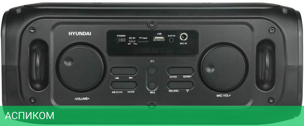Портативная колонка Hyundai H-PS1030 черный