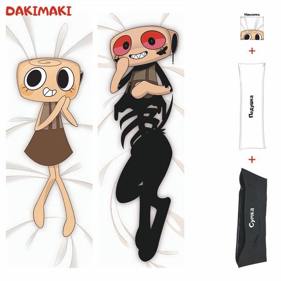 Дакимакура Шелли и Твистед Шелли Мир Денди арт. 1247