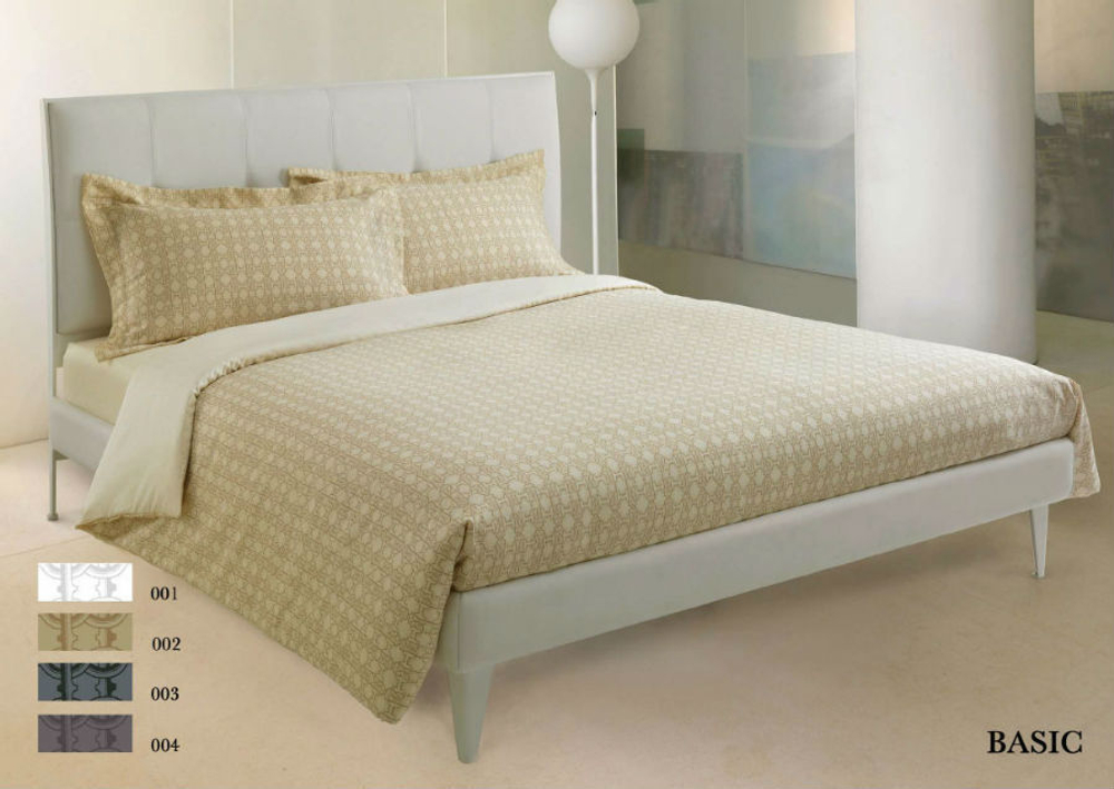 Постельное белье 2 спальное евро Roberto Cavalli Basic белое