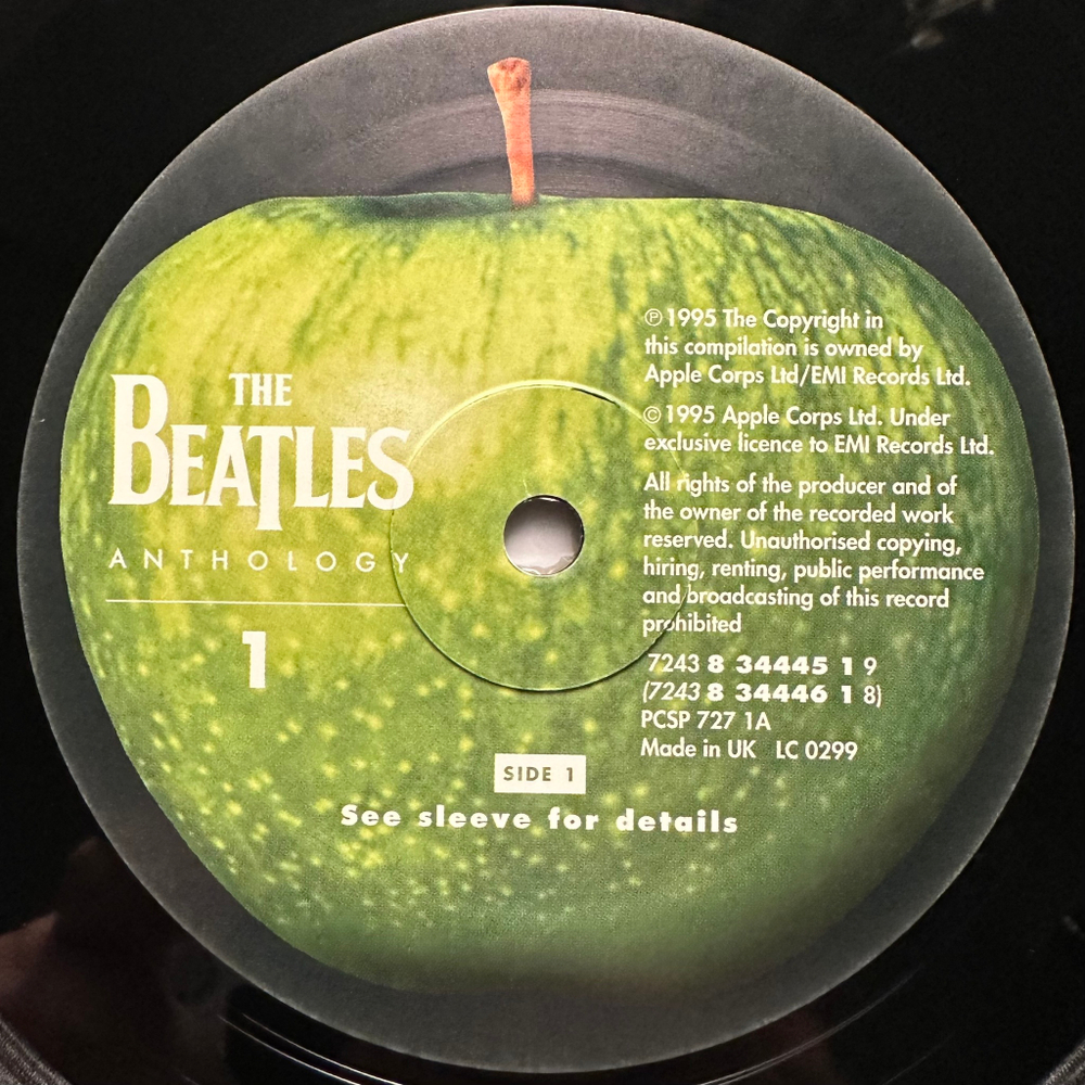 The Beatles - Anthology 1 3LP (Англия 1995г.)