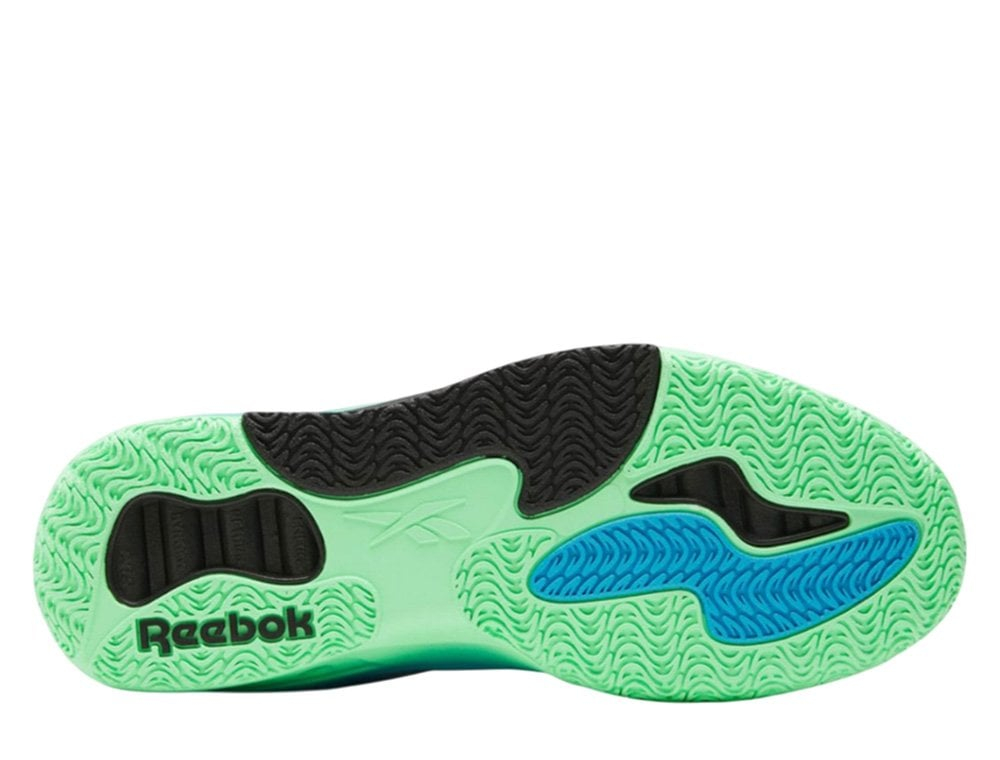 Баскетбольные кроссовки Reebok Engine A "Cyan/Green Glow"