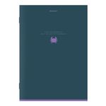 Тетрадь А4, 96 л., BRAUBERG, скоба, клетка, глянцевый лак, "Monocolor", (микс в спайке), 405322