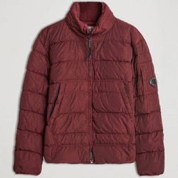 C.P. Company Eco Chrome Down Jacket Burgundy