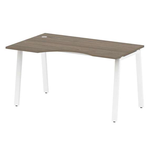 Метал Систем Стол криволинейный левый на А-образном м/к БА.СА-2 (L)  1400*900*750