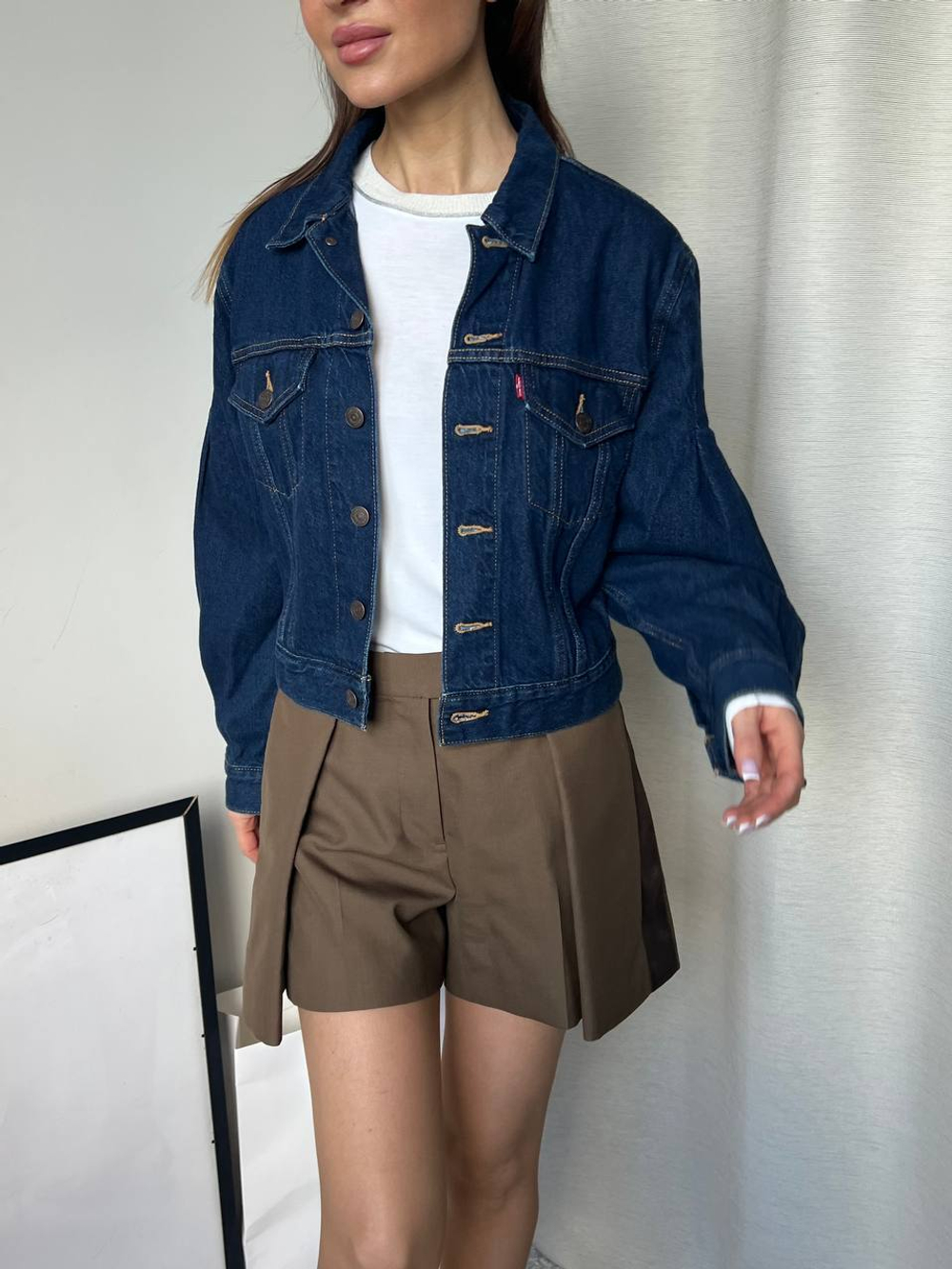Новая джинсовая куртка Levis, s/m оригинал