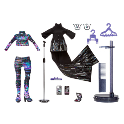 Rainbow High - Модная кукла Shadow High Reina &quot;Glitch&quot; Crowne 583073 / артикул   584636 583073  / GTIN 035051583073