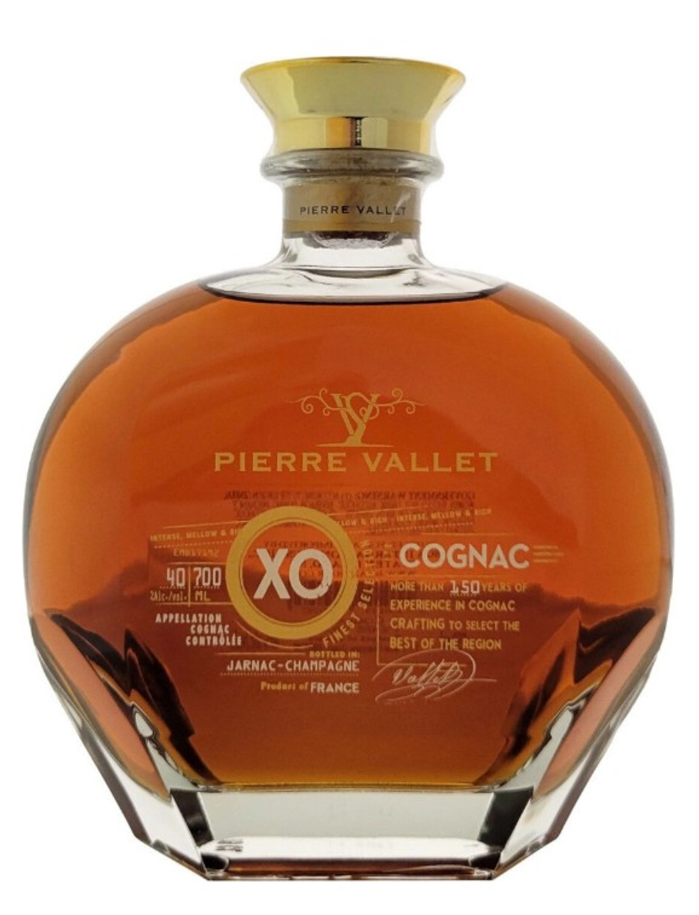 Коньяк Pierre Vallet XO, carafe Puccini, 0.7 л
