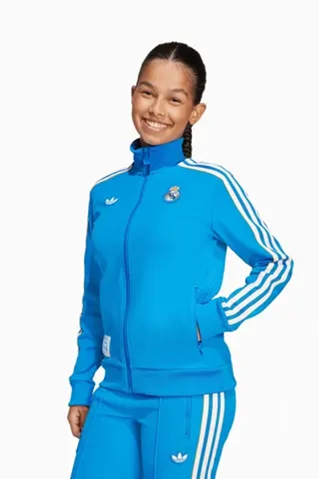 Кофта adidas Real Madrid 25/26 Terrace Icons Full-Zip Junior - синий