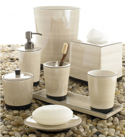 Стакан для зубных щёток Kassatex Tribeka Stone США-Китай фото