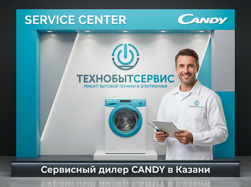 Ремонт стиральной машины Candy в Казани