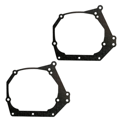 Рамки для Toyota Land Cruiser 200 (2015 - 2021 г.в.) (LED) (Секция дальнего) на 3/5R