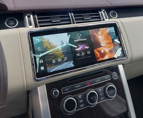 Магнитола для Range Rover Sport 2013-2017 (BOSCH) - RDL-1267R монитор 12.3" на Android 12, Быстрая, CarPlay, 4G SIM-слот