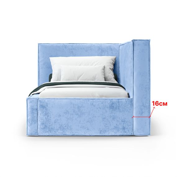 Кровать Bever ЛЕВАЯ 120 с ортопедическим основанием без ПМ Nebby 311