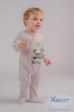 Комбинезон с печатью "Панда-Беби"