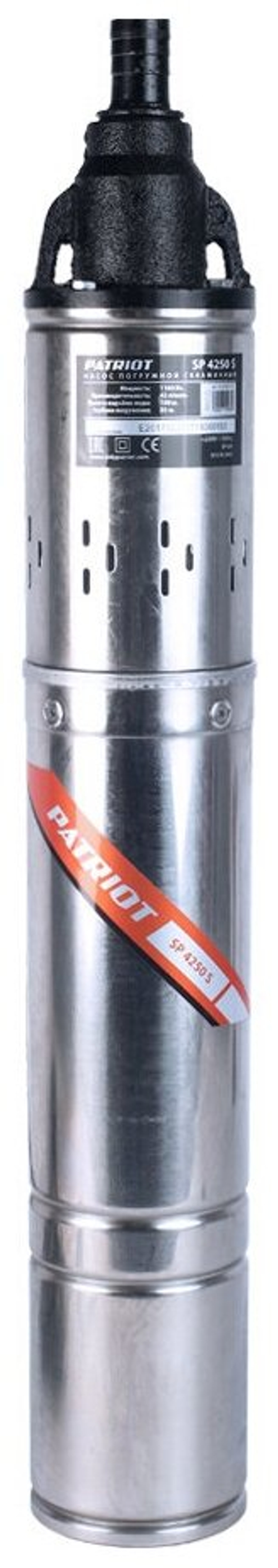 Насос скважинный PATRIOT SP 4250 S 1100 Вт,2520 л/час, подъем-100 м,кабель 26 м (315302462)