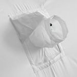 Палатка зимняя куб СЛЕДОПЫТ, 1,75х1,75, h-1,65 м, S по полу 3,1 кв.м, 3 слоя, цв. синий/белый