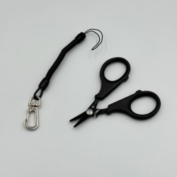 Ножницы Sphoe с эластичной веревкой на карабине