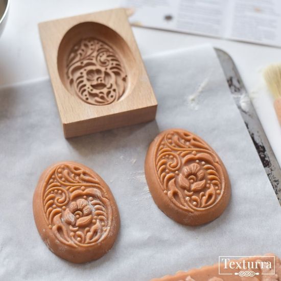 Пряничная доска Гжель яйцо