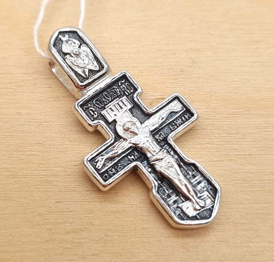 Крест православный. Распятие Христово. Николай Чудотворец.