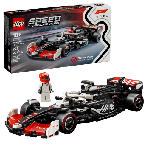 Конструктор LEGO Speed Champions 77250 Гоночный автомобиль MoneyGram Haas F1 Team VF-24