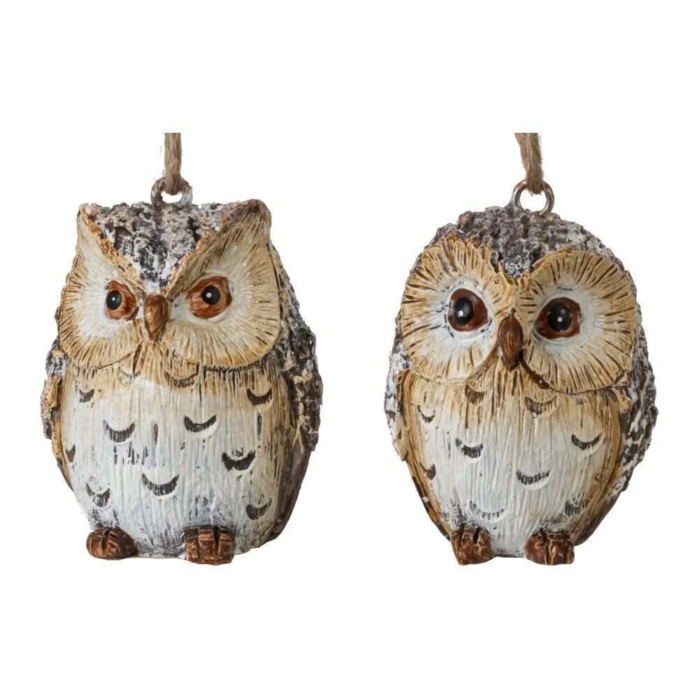 GAEM Изделие декоративное подвесное "Сова", L4 W4 H6 см, 2в.