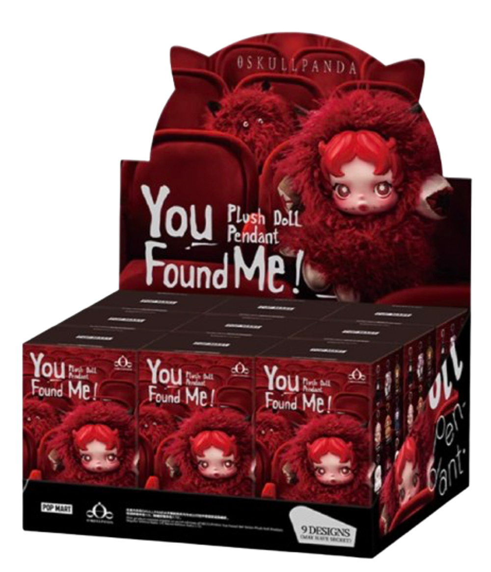 Рандомный брелок Blind Box POPMART Skullpanda You Found Me купить