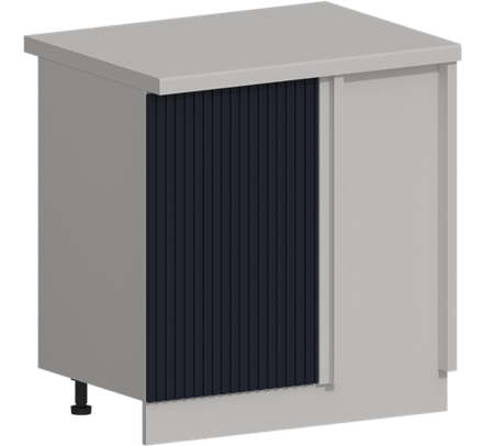 Кухня Модуль ШНУ 990М Белый / Индиго софт