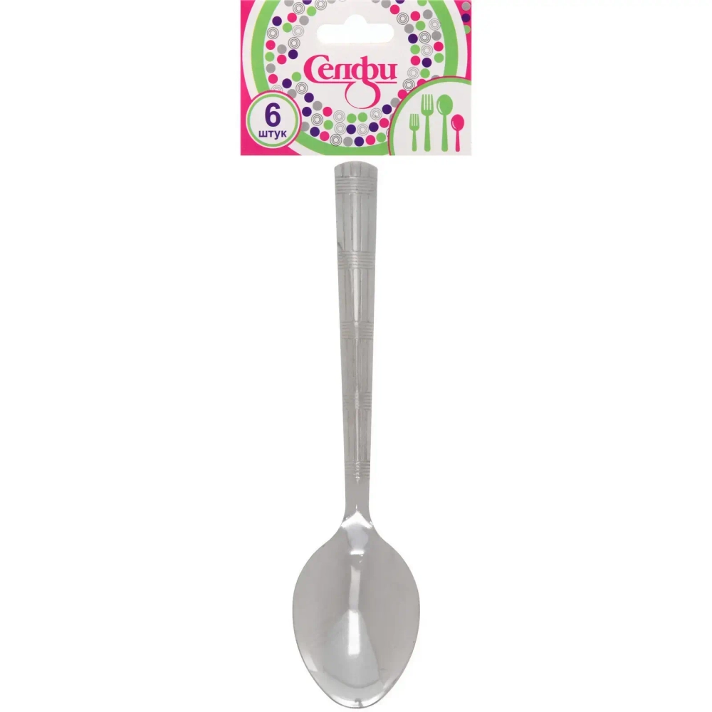 Набор ложек столовых 6шт «Узелки»