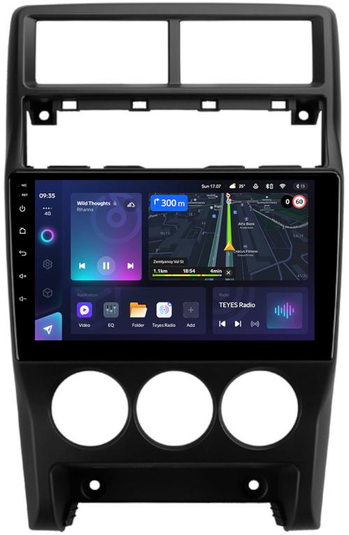 Магнитола для Lada Priora 2013-2018 (рамка тип 3) - Teyes CC3L монитор 9" IPS на Android 10, CarPlay, 4G SIM-слот