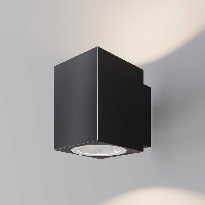 Уличный настенный светильник Maytoni Outdoor Block O507WL-L10B3K