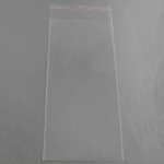 Пакеты 11х28+3 см. БОПП упаковочные прозрачные со скотчем и усиленными швами