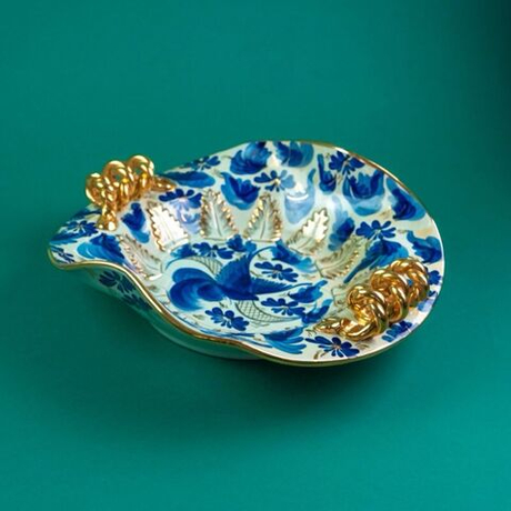 Винтаж: Фарфоровая мануфактура H. Bequet. «Фруктовница»