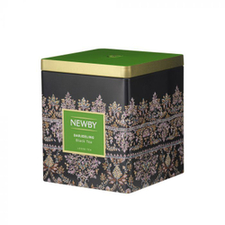 Черный чай листовой Newby Дарджилинг в жестяных банках 125г
