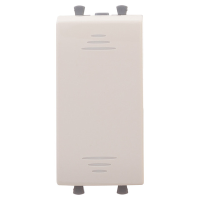 Выключатель модульный, "Avanti", "Ванильная дымка", 1 модуль