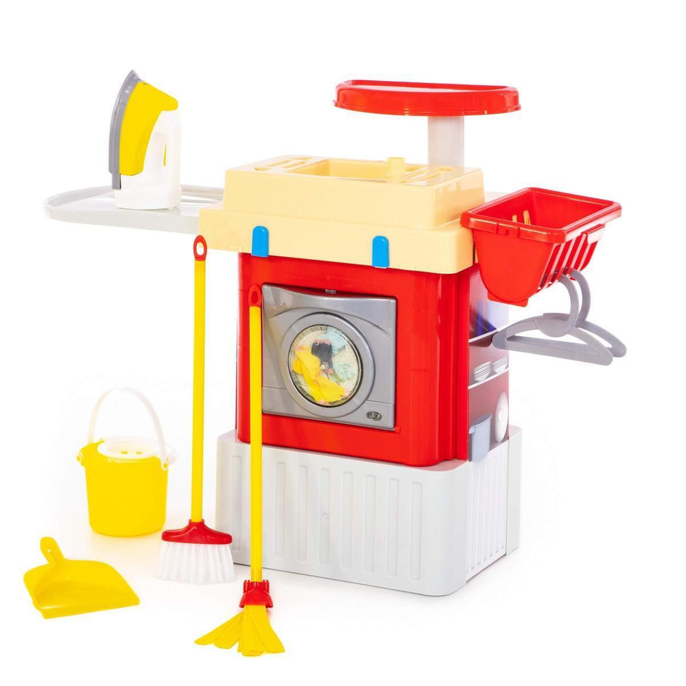 Игровой модуль "Infinity basic" №3 (со стиральной машиной) коробка (Полесье)