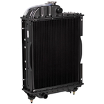 Радиатор МТЗ-80, алюминиевая сердцевина, стальные баки 70П-1301010