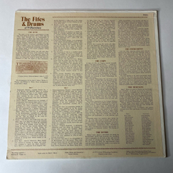 Винтажная виниловая пластинка LP The Fifes and Drums Of Williamsburg (США 1975)