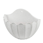 Кашпо "Хризантема" настенное 1л (мрам)