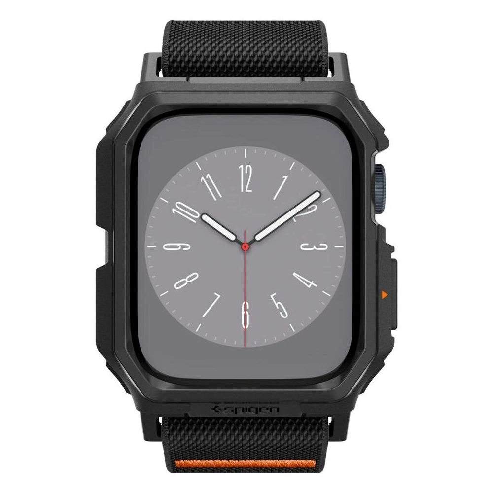 Сменный ремешок Spigen Lite Fit Pro для Apple Watch 42/44/45/49мм, Чёрный (ACS07103)