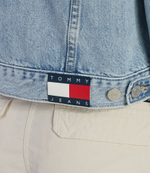 Джинсовая куртка Tommy Jeans - голубой(DW0DW17661)