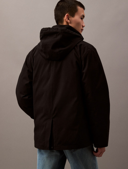Пуховик Calvin Klein Melange Tech Puffer Jacket Black